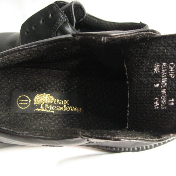 LITTLE BOYS BLACK DRESS SHOES - SIZE 11 - Picture 5 of 7